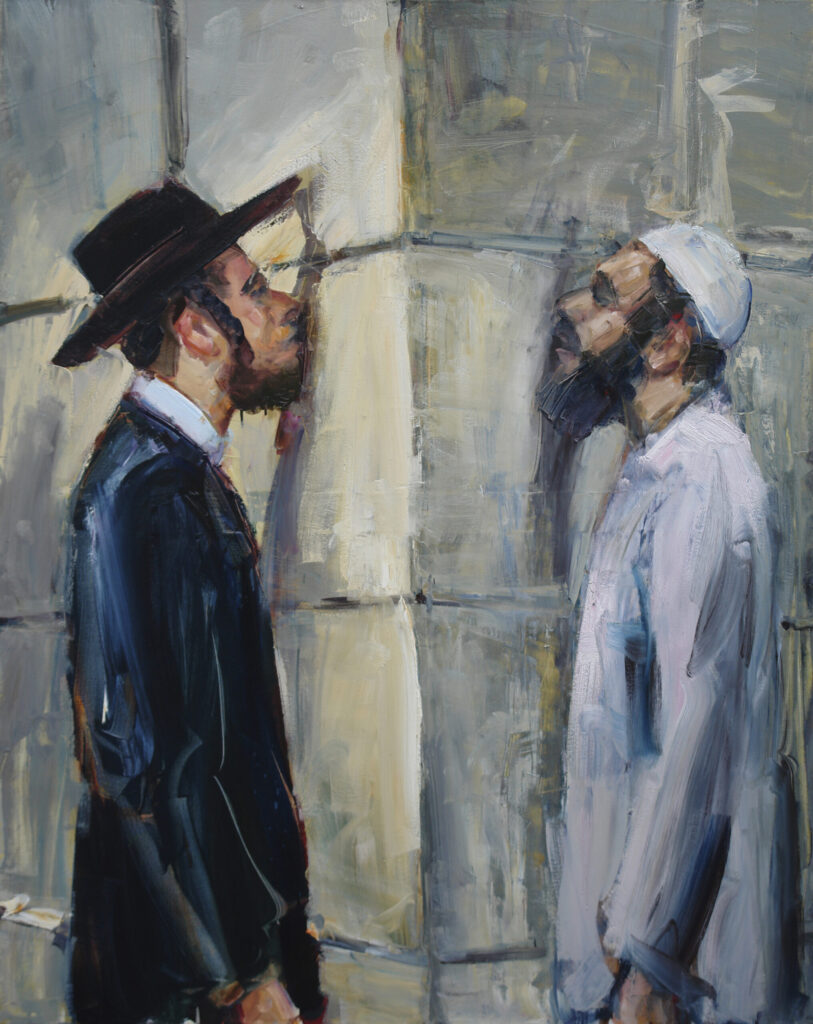 BROTHERS Janvier 2020, Paris Huile sur toile | 162×130 cm