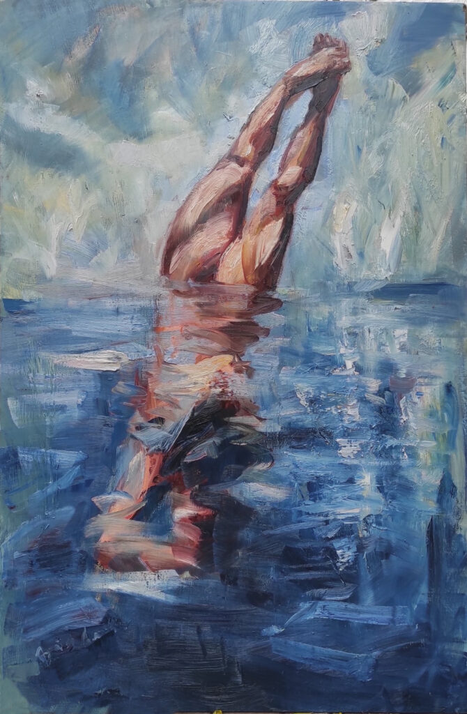 THE REVENANT Mars 2024, Paris Huile sur toile | 200×130 cm
